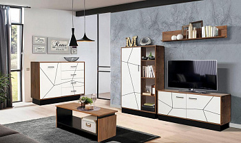 Гостиная Гамма Комплектация 5 купить в интернет-магазине salon-yut.ru